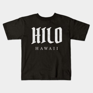 Hilo, Hawaii Kids T-Shirt